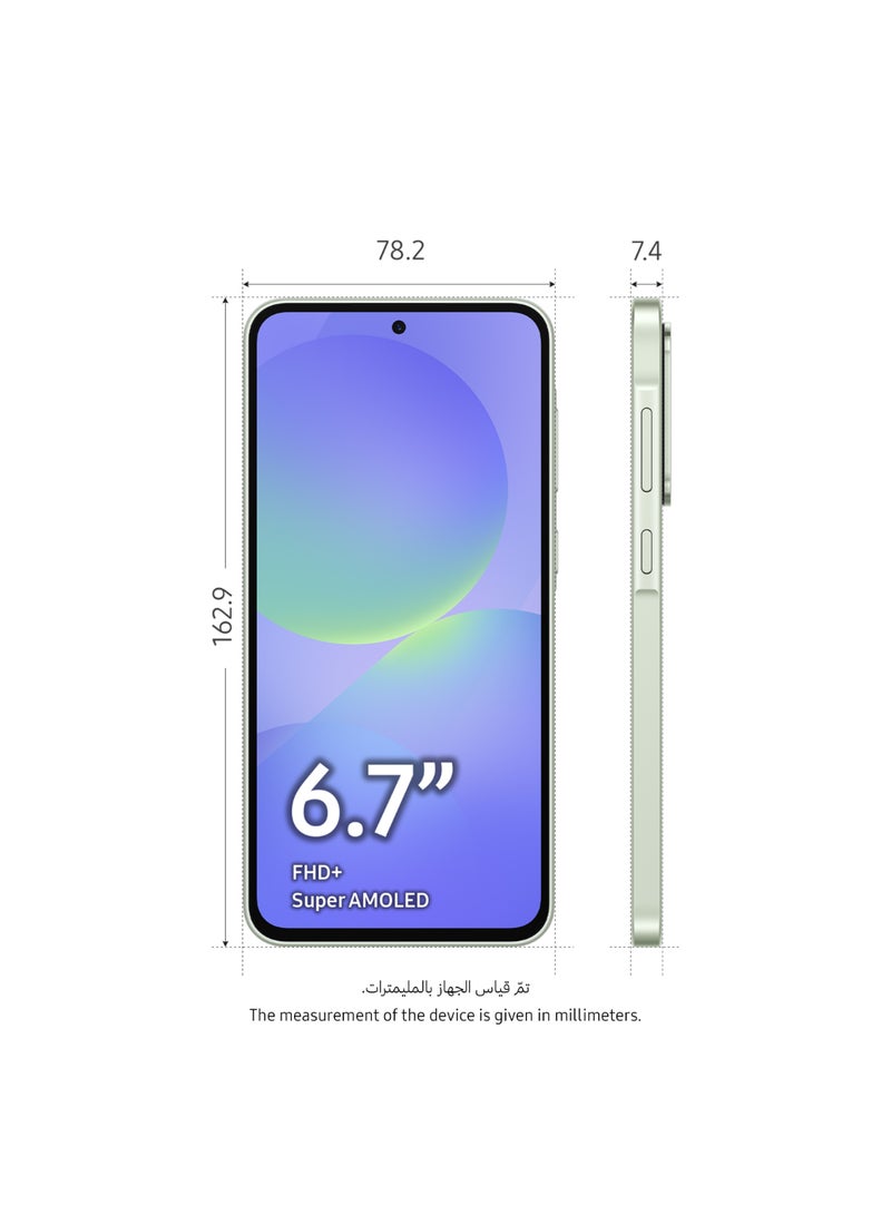 جالكسي A36 شبكة 5G، شريحتين - نسخة الشرق الأوسط