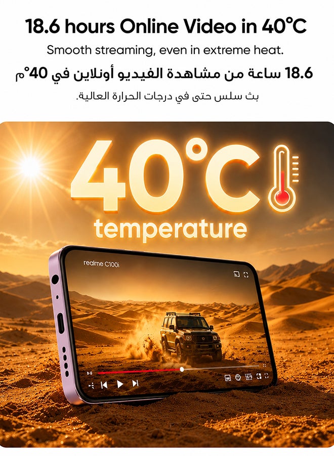 إصدار الشرق الأوسط - C100i بشريحتين ودعم 4G — 6