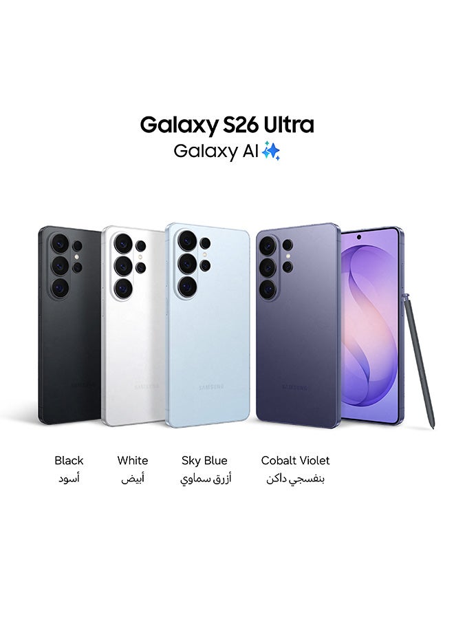 جالاكسي S26 ألترا، شريحتين، 5G - نسخة عالمية — 6