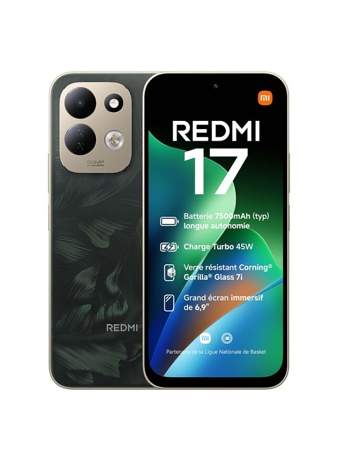 ريدمي 17 ثنائي الشريحة 4G - إصدار الشرق الأوسط Oak Green